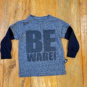 Nununu long sleeve shirt, 12-18 months